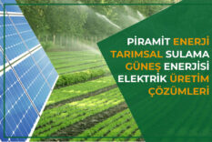 Tarımsal Sulama Güneş Enerjisi Elektrik Üretim  Çözümleri